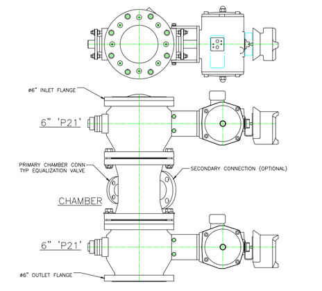 p21 valve airlock