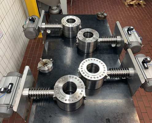 Ball Segment Valve for carbon reduction research